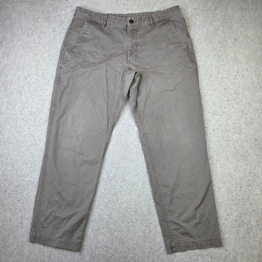 The North Face Pants Mens 38x30 Olive Green Hiking Outdoor Canvas